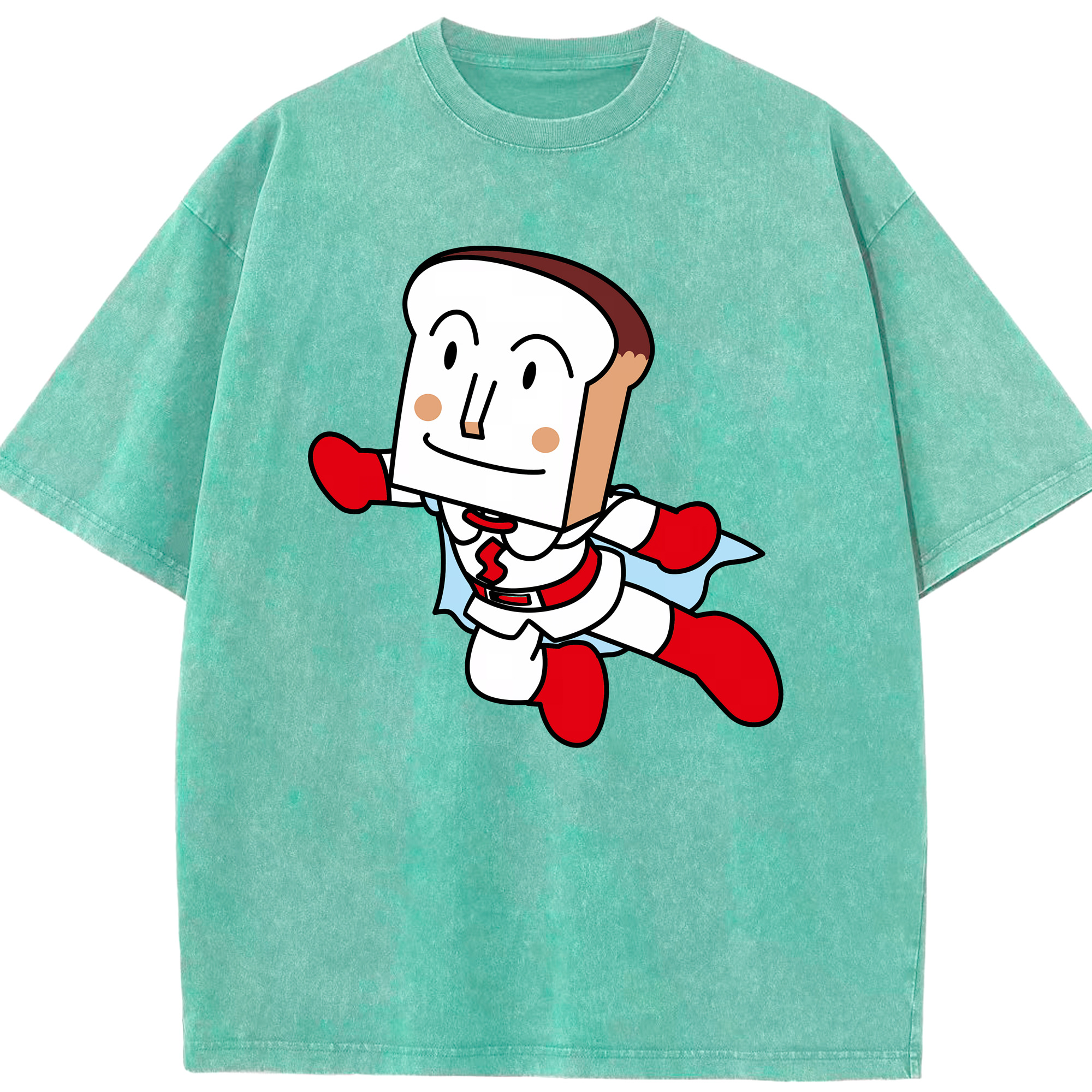 （画像用） アンパンマン Anpanman 綿100% ヴィンテージ風 半袖Tシャツ（フロントプリント）